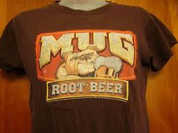 Mug Root Beer Youth Med T Shirt Dog Bulldog Mascot Beat Up Tee Ebay Root Beer Bulldog Mascot Tees