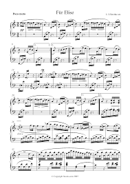 Download and print in pdf or midi free sheet music for für elise, woo 59 by ludwig van beethoven arranged by classicman for piano (solo). Beethoven Fur Elise Original Sheet Music For Piano 8notes Com