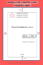 Capa De Trabalho Normas Da Abnt Modelo De Contra Capa Abnt Folha De Rosto Abnt Como Fazer Uma Monografia Cartoes De Estudo