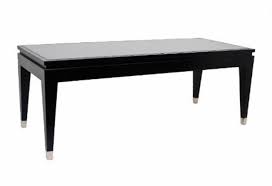 For a modern glam appeal, the. R V Astley Modena Black Glass Top Coffee Table R V Astley Amersham Designs R V Astley