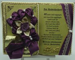 Rubinhochzeit 40 Jahriges Ehejubilaum Dekobuch Mit Holz Buchstander In 2020 Rubinhochzeit Hochzeitsgeschenk Hochzeit Planen