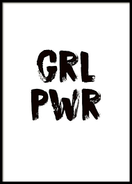 Girl Power Poster In The Group Posters Prints Fashion At Desenio Ab 8835 Girl Power Quotes Groups Poster Powerful Quotes