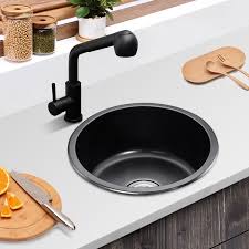 small size round kitchen sink stainless