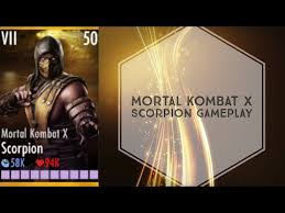 Here are all the mortal kombat mobile (mk mobile) character codes. Video Mortal Kombat X Injustice Scorpion