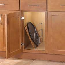Our kitchen designers can help! Knape Vogt 12 56 Inch X 3 06 Inch X 20 25 Inch Tray Divider Cabinet Organizer The Home Depot Canada