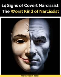 Can you see them? What do you mean no? You clearly aren't looking hard  enough. No, you really need to look. Hard, isn't it? What's hard is that  covert narcissists are some