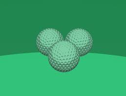 Golf Ball 3d Modelling On Behance Https Www Fiverr Com Mahbubrafi Design Your Products In 3d 3d Model Golf Ball Model