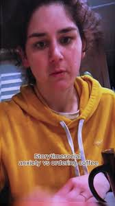 Storytimesocial anxiety vs ordering coffee #elysemyers #viarlvideo #fyp