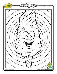 silly scents cotton candy coloring page pages crayola coloriage lego camion poubelle