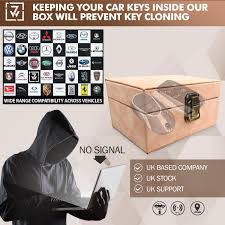 Faraday Box for Car Keys, Keyless Entry Car Key Signal Blocking Box, RFID  Anti-Theft Faraday Cage, Car Key Fob Safe Protector : Amazon.co.uk:  Automotive