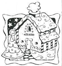 2 hours + chilling bake: Free Gingerbread House Coloring Pages Coloring Home