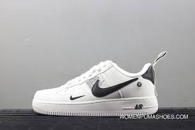 Nike Air Force One Af1 07 Lv8 Utility White White Black Tour Yellow Online