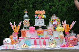 Have Loved The Idea Of Having A Candy Bar Instead Of Goody Bags Ever Since My Friend Had One At He Candy Bar Wedding Wedding Candy Table Candy Birthday Party