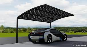 Solar Zonnecarport Met Zonnepanelen Zonnepanelen Carport Solar