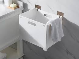 折りたたみ式収納バスケット 吊り下げ 壁 収納ラック ボックス 洗面所用 ブランケット おもちゃ 衣類 小物 雑貨収納ケース ベッドルーム の商品情報やレビューなど 壁 収納 バスケット 収納 ラック 収納