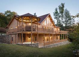 Externally, there are many ranch style brick homes, although they can also. Log Home Plans Katahdin Cedar Log Homes