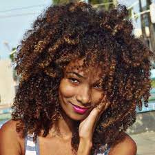 Image Result For Short Natural Hair Styles Frosted Tips For Black Women Natural Hair Styles Natural Hair Styles For Black Women Short Natural Hair Styles