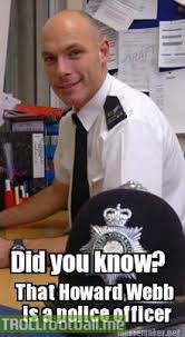 Последние твиты от howard webb (@howardmwebb). Fact Howard Webb Is A Police Officer Troll Football