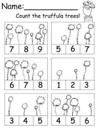 Dr Seuss Pack Counting And Identifying Dr Seuss Preschool Activities Dr Seuss Kindergarten Dr Seuss Activities