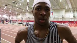 Angel Deloney 4th boys 400m