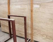 Losa de mármol travertino beige crema para decoración de ...