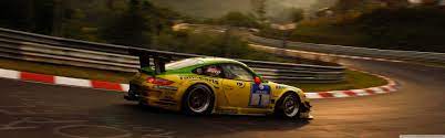 Porsche On Race Track Ultra Hd Desktop Background Wallpaper For Multi Display Dual Monitor Tablet Smartphone