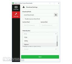 The closet thing that they allow is for you as a user to right click and save each video individually. Udeler Udemy Course Downloader Download 2021 Latest For Windows 10 8 7