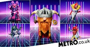 The masked singer is a british reality singing competition television series based on the masked singer franchise which originated from the south korean version of the show king of mask singer. The Masked Singer Uk Reveals First Look At Wacky Celebrity Costumes Metro News