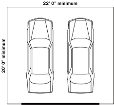 Lots of two car garage to choose from. Standard Garage Sizes For 1 2 3 Or 4 Cars With Chart