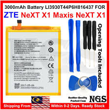 The x1's hd ips display is crisp and clear. Original Zte Next X1 Maxis Next X1 3000mah Battery Li3930t44p6h816437 With Opening Tools Shopee Malaysia