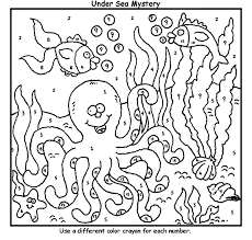 Octopus Color By Number On Crayola Com Free Coloring Pages Snake Coloring Pages Crayola Coloring Pages