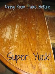 Sew Incredibly Crazy Refinished Table Refinished Table Restaining Wood Furniture Dining Table Makeover