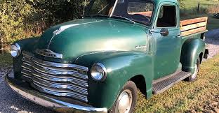 Image result for Medium Chrome Green 1950 Truck
