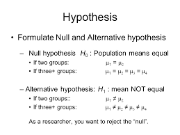 Then, the next step is to transform the question into a negative statement that claims the lack of a relationship between the independent and dependent variables. Hypothesis Testing Ppt Download