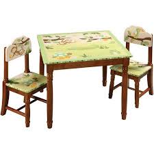 Guidecraft Papagayo Jungle Kids Table Chairs Set Walmart Com Kids Table Chair Set Table And Chair Sets Kids Table And Chairs