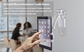 Cta digital kitchen mount stand if you have limited counter space, or are worried about spilling that boiling pasta water all of your ipad, cta digital's kitchen mount stand is a perfect fit. Amazon Com Moutik Kitchen Stand Phone Hoder Adjustable Wall Phone Stand Mount Desktop Tablet Stand Holders Compatible With Tablet 4 To 10 5 Electronics