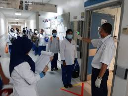 — picture by farhan najib. Bernama Covid 19 Edgenta Uems Implements Strict Procedures For Hospital Support Services Staff