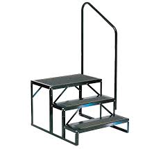Rv steps are something that campers often overlook when it comes to purchasing or maintenance, but rusty or faulty featuring four sturdy steps with textured surfaces, the step from lippert lets enthusiasts of rving get in and. 2 Step Park Model And Camper Steps Model Ehs 102 R Stromberg Carlson Products Inc