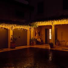 Snowfall led lights are the best dorcoration electric lights for party decoration, event, christmas occations and more. 5m 190 Led Twinkly Smart App Controlled Icicle Lights Gold Edition Lights4fun Co Uk
