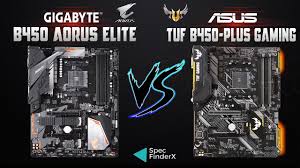 Amd b450 aorus motherboard with hybrid digital pwm, dual m.2 with one thermal guard, rgb fusion 2.0, gigabyte gaming lan with bandwidth management, cec 2019 ready. Gigabyte B450 Aorus Elite Vs Asus Tuf B450 Plus Gaming Youtube