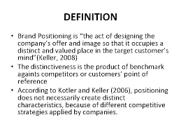Defines which other brands a brand competes with and therefore which brands should be the focus of competitive analysis. Mm 6016 Branding And Marketing Communication Master Of