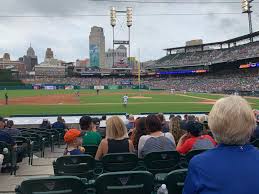 Comerica Park Interactive Baseball Seating Chart