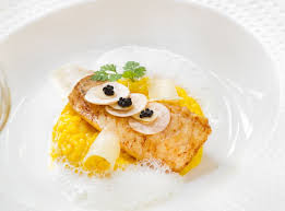 St Pierre Roti Au Beurre Noisette Risotto Safrane Au Muscat D Alsace Emulsion De Barikass Repas Gastronomique Beurre Noisette Alimentation