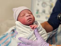 Meet the first baby born at the brand-new Sentara Albemarle Medical Center  in Elizabeth City! Just eight hours after the hospital opened last Friday,  Jaimir James was born in the hospital's new