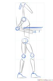 How To Draw A Battle Droid Step By Step Drawing Tutorials Drawing Tutorial Battle Droid Step By Step Drawing