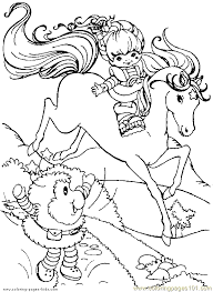 Rainbow brite coloring pages at allkidsnetwork.com. Rainbow Bright Coloring Page 08 Coloring Page For Kids Free Rainbow Brite Printable Coloring Pages Online For Kids Coloringpages101 Com Coloring Pages For Kids