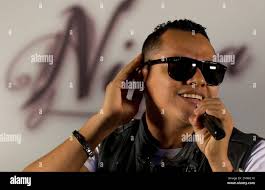 Panama's singer Nigga, whose real name is Felix Danilo Gomez, performs as  he presents his new album "Vives en Mi" at a press event in Mexico City,  Tuesday, Aug. 28, 2012. (AP