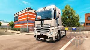 Mercedes Benz Actros Mp4 For Euro Truck Simulator 2 Trucks Mercedes Benz Mercedes