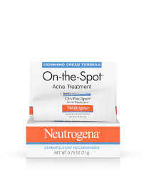 At once in one's exact location; On The Spot Acne Treatment Neutrogena