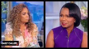 Condoleezza Rice Clashes With 'The View' Host Over Jan. 6 Riots - YouTube